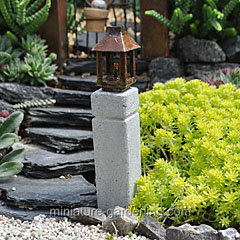 Cement Lamp Post