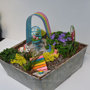 Unicorn Fairy Garden