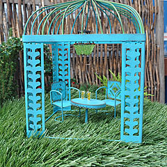 Blue Vine Gazebo