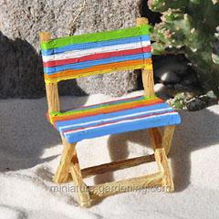 Striped Beach Chair