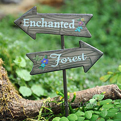 Enchanted Forest Sign