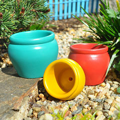 Bright Flower Pots